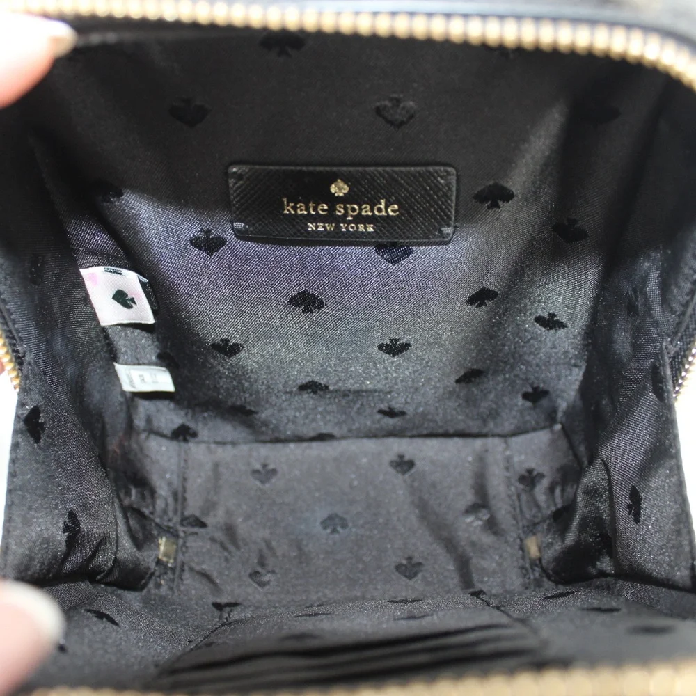 Kate spade daisy vanity crossbody square bag black - Picture 3 of 5